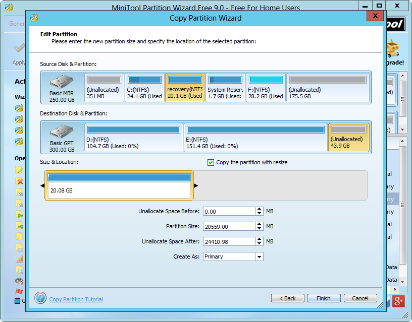 easeus partition migrate os