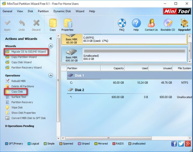 free hard drive cloning software download partitionguru